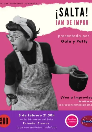 Cartel de ¡Salta! Jam de Impro
