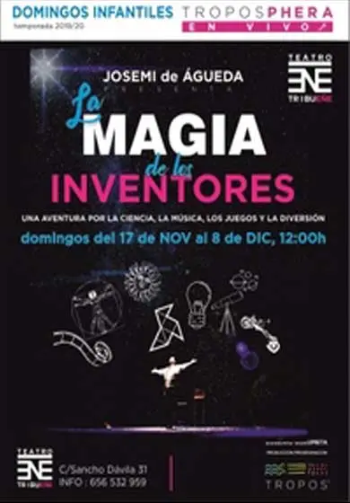 Cartel de La magia de los inventores