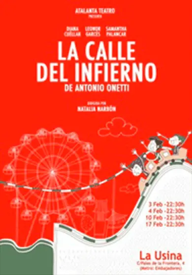 Cartel de La calle del infierno