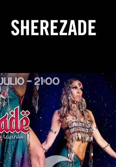 Cartel de Sherezade, la mujer detrás de la leyenda