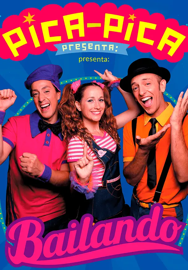 Cartel de Pica Pica: Bailando