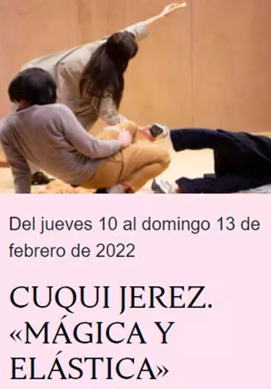 Cartel de Mágica y Elástica