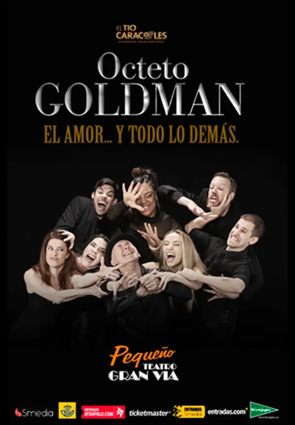 Cartel de Octeto Goldman: El amor... y todo lo demás