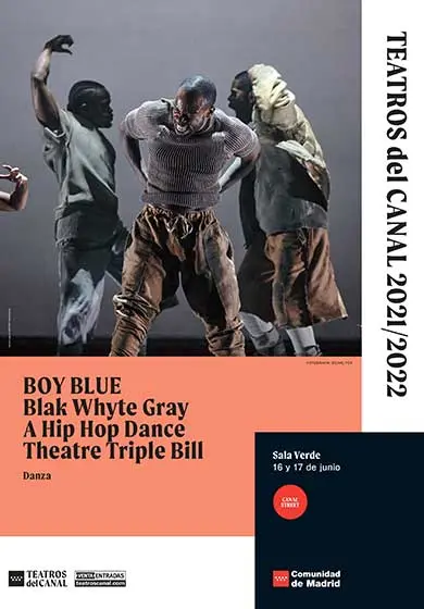 Cartel de Canal Street: Blak Whyte Gray. A Hip Hop Dance Triple Bill