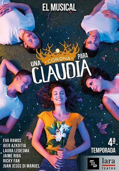 Cartel de Una corona para Claudia