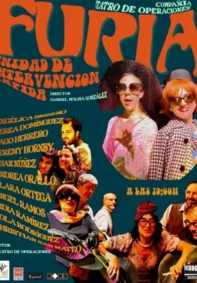 Cartel de "FURIA" Unidad de Intervención Rápida