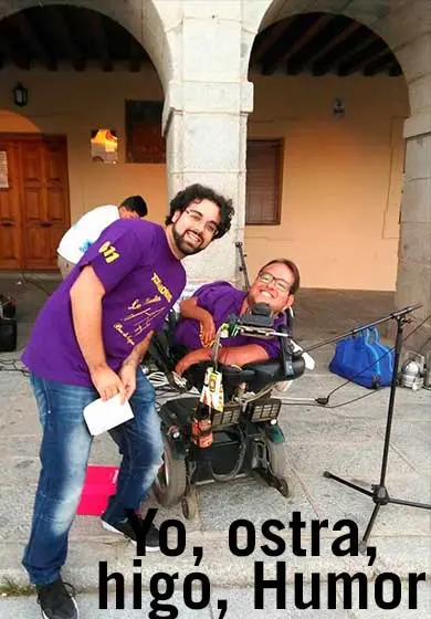 Cartel de Yo, ostra, higo, Humor