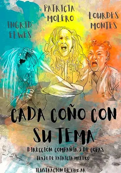 Cartel de Cuarto y mitad de micro: Cada coño con su tema