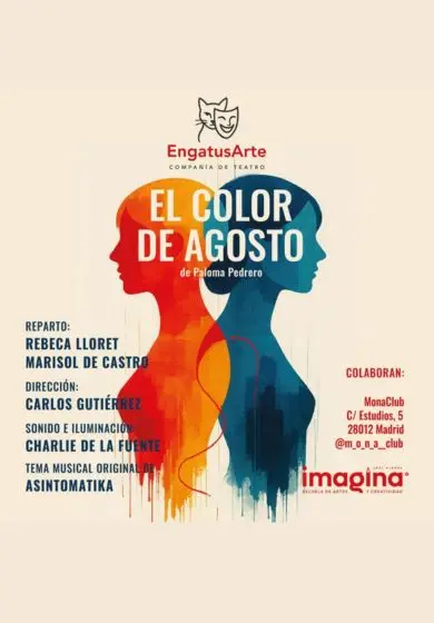Cartel de El color de agosto