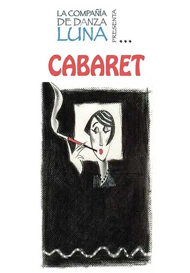 Cartel de Danza Luna: Cabaret