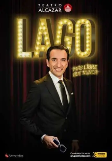 Cartel de Miguel Lago: Lago