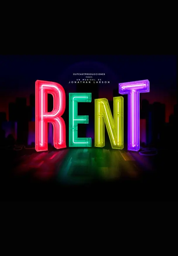 Cartel de Rent, el musical