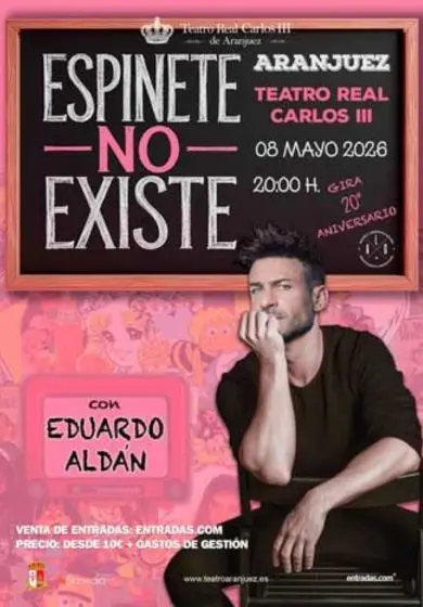 Cartel de Espinete no existe