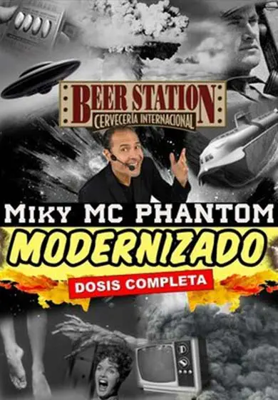 Cartel de Miky Mc Phantom: Modernizado
