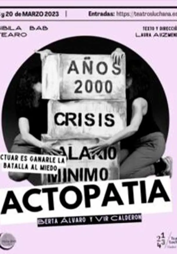 Cartel de Actopatía