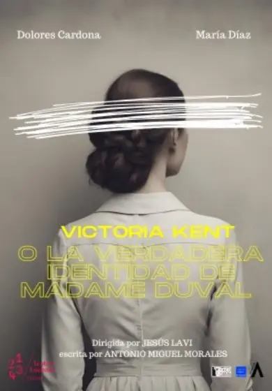 Cartel de Victoria Kent o La verdadera identidad de Madame Duval