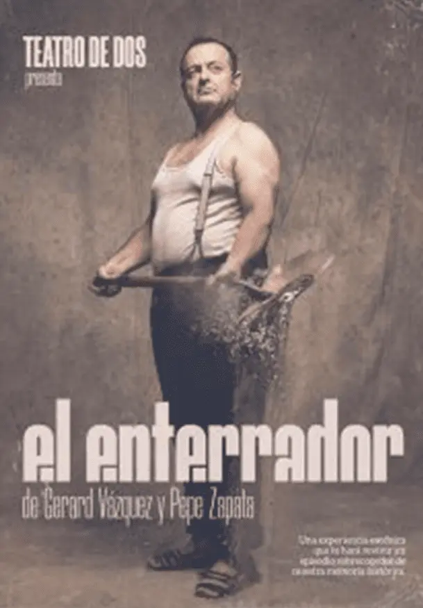 Cartel de El enterrador