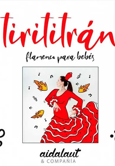 Cartel de Flamenco para bebés: Tirititrán