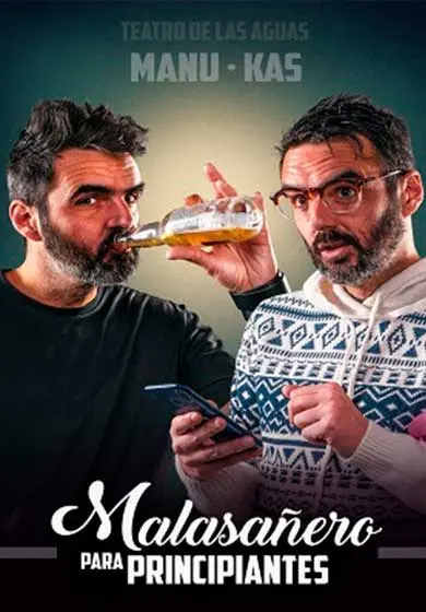 Cartel de Manu Kas: Malasañero para principantes