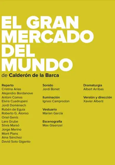 Cartel de El gran mercado del mundo