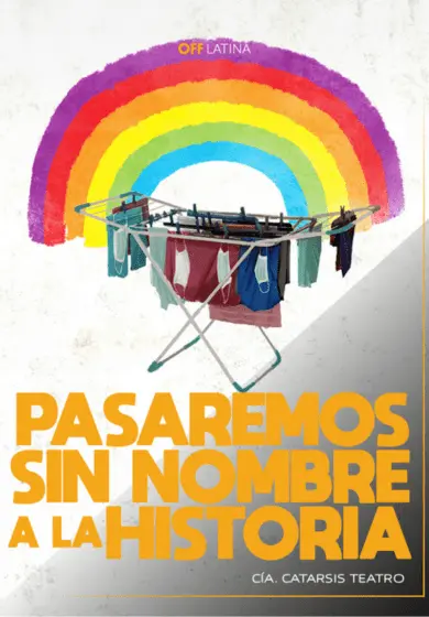 Cartel de Pasaremos sin nombre a la historia