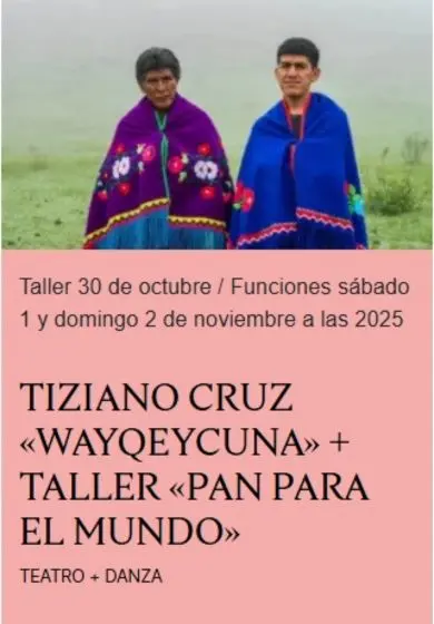 Cartel de WAYQEYCUNA