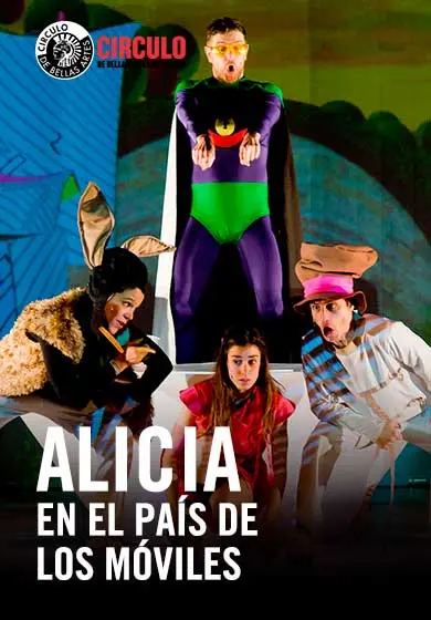 Cartel de Alicia en el País de los Móviles