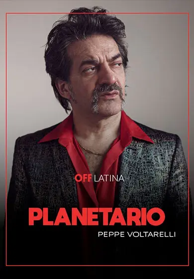 Cartel de Peppe Voltarelli: Planetario