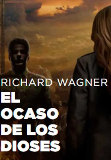 Cartel de Richard Wagner: El ocaso de los dioses