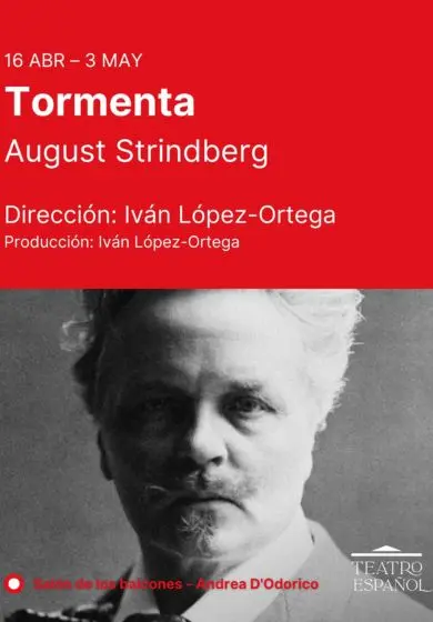 Cartel de Tormenta - August Strindberg