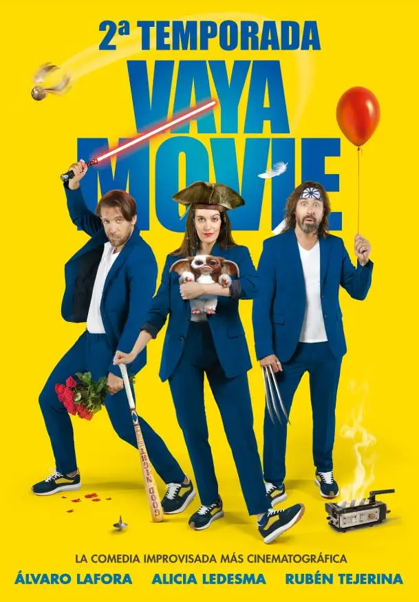 Cartel de Vaya movie de Corta el cable rojo