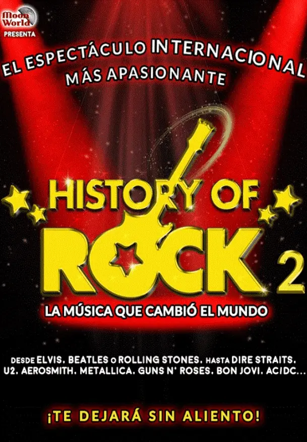 Cartel de History of rock 2
