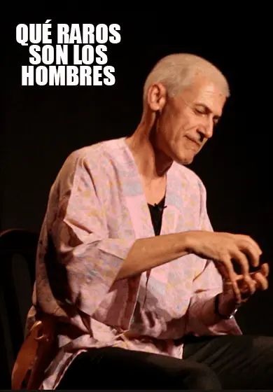 Cartel de Qué raros son los hombres
