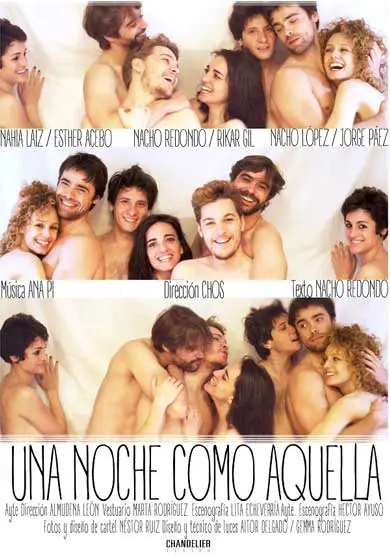 Cartel de Una noche como aquella