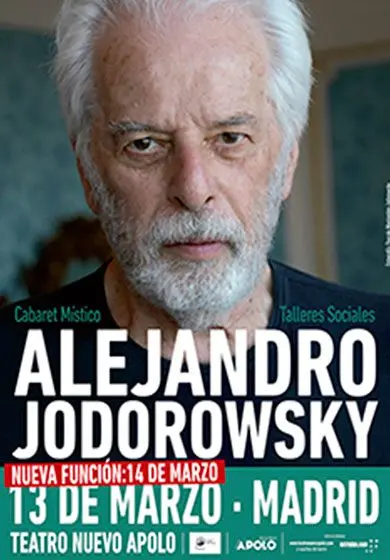 Cartel de Alejandro Jodorowsky - Cabaret místico