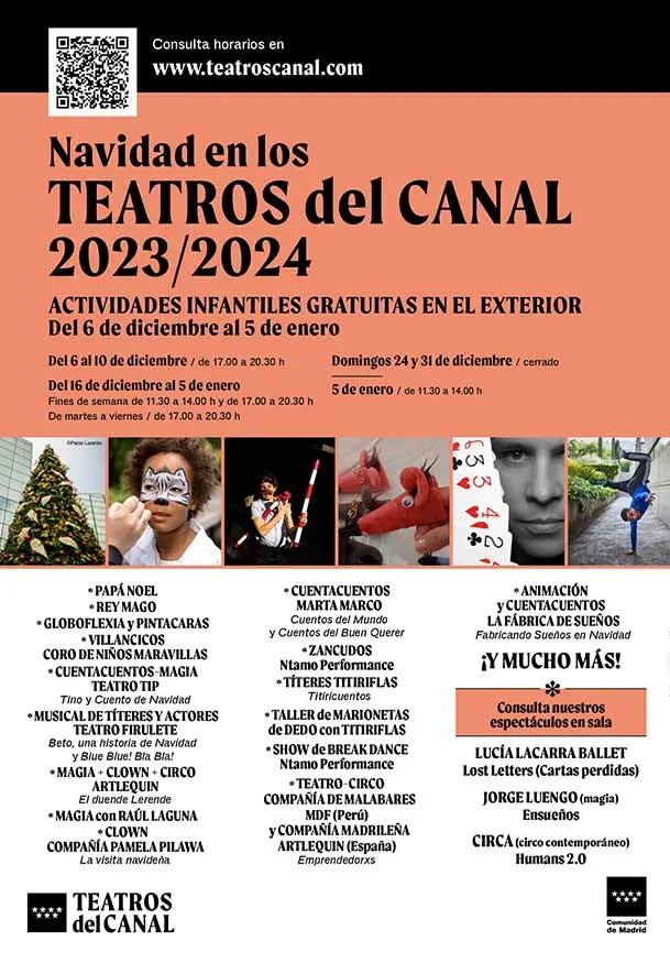 Cartel de Compañía Pamela Pilawa: La visita navideña