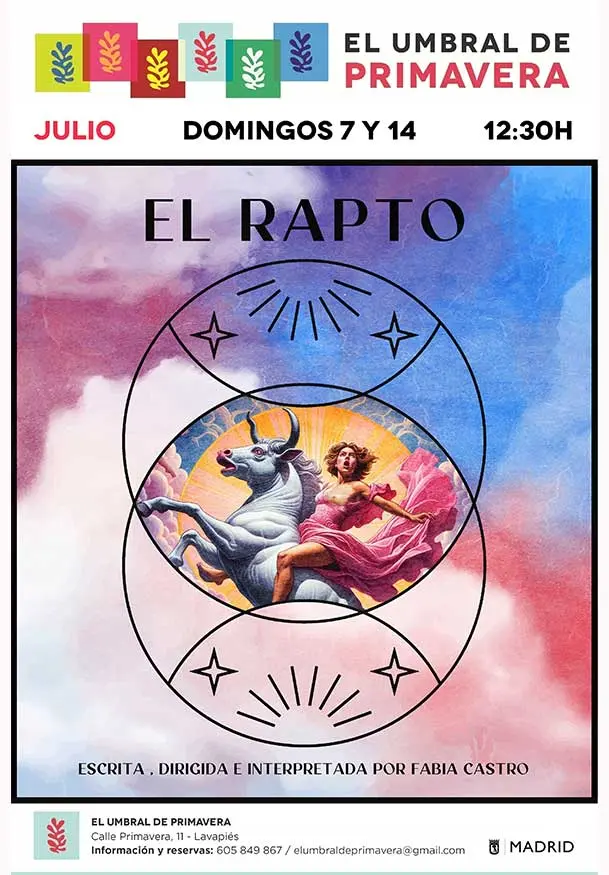 Cartel de El rapto