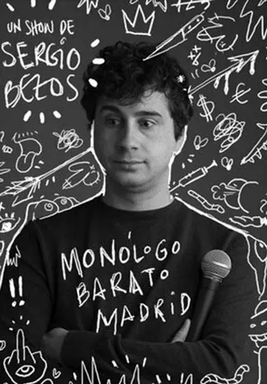 Cartel de Sergio Bezos: Monólogo Barato Madrid