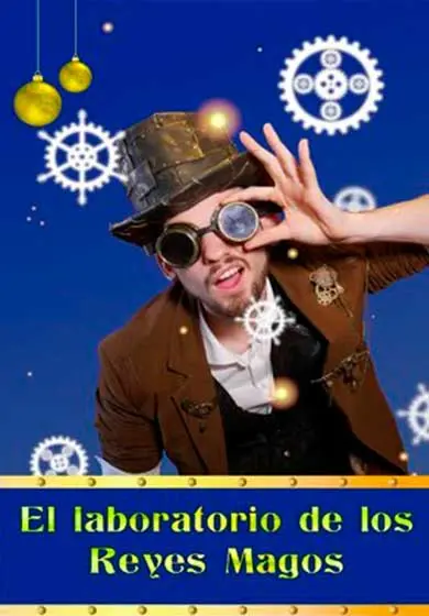 Cartel de El laboratorio de los Reyes Magos