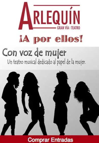 Cartel de A por ellos, Con Voz de Mujer