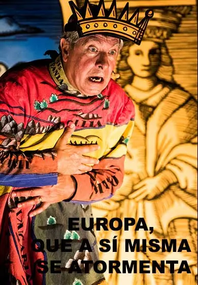 Cartel de Europa, que a sí misma se atormenta