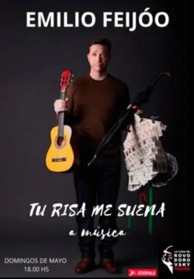 Cartel de Tu risa me suena a música