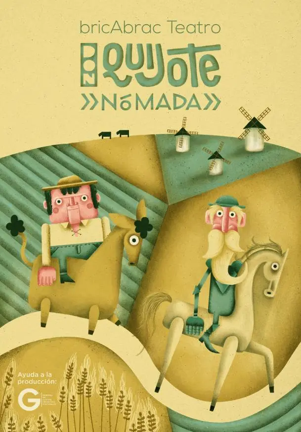 Cartel de Don Quijote nómada