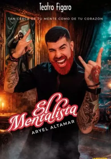 Cartel de El Mentalista - Aryel Altamar