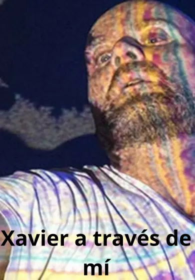 Cartel de Xavier a través de mí