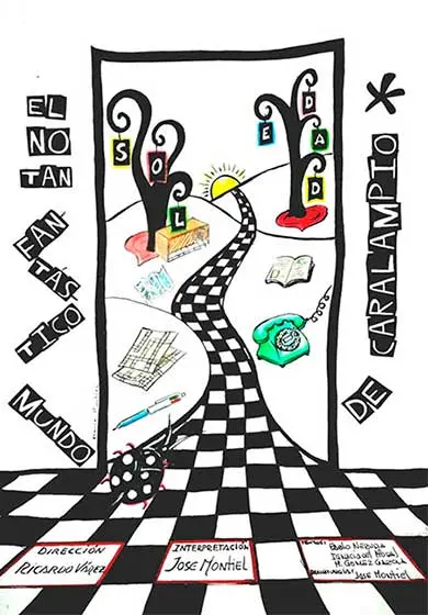 Cartel de El (no tan) fantástico mundo de Caralampio