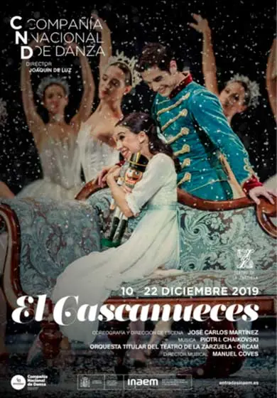 Cartel de COMPAÑÍA NACIONAL DE DANZA: El Cascanueces
