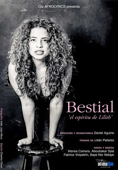Cartel de Bestial. El espirítu de Lilith
