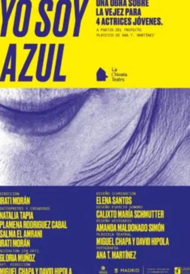Cartel de Yo soy azul