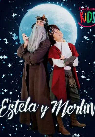Cartel de Estela y Merlín
